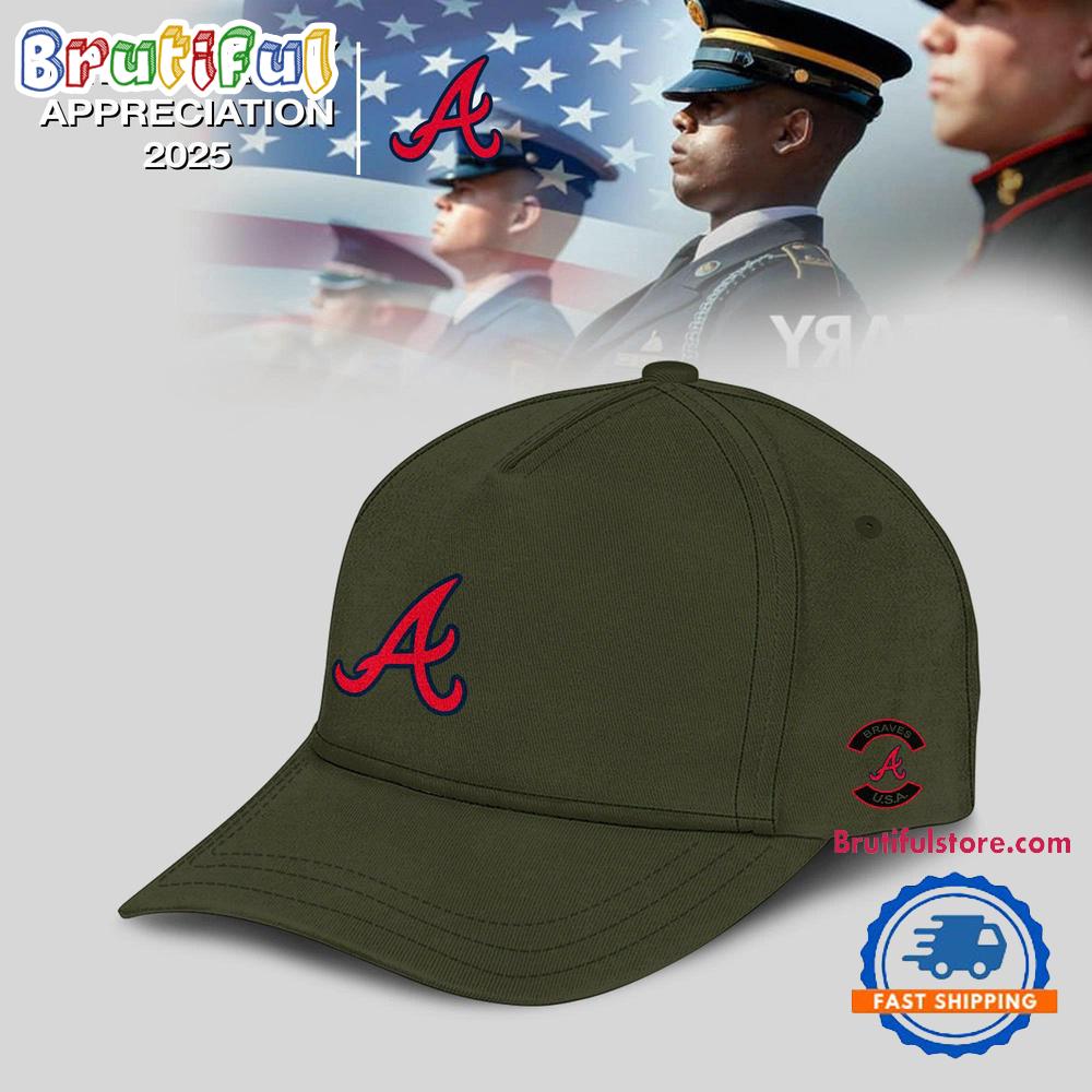 Atlanta Braves 2025 Military Appreciation Limited Edition Cap