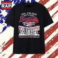 Atlanta Braves Greatness Legends Signatures Vintage Graphic T Shirt