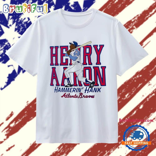 Atlanta Braves Hank Aaron Henry Aaron T Shirt