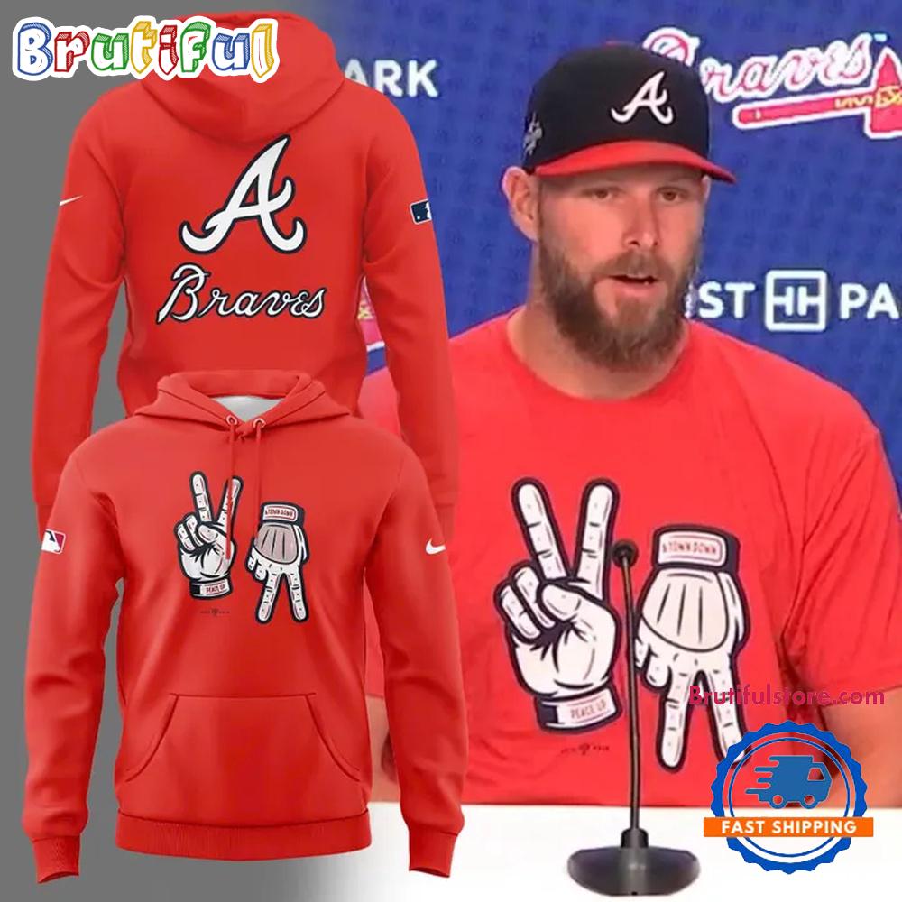 Atlanta Braves Peace Up A-Town Down 2026 Hoodie T-Shirt