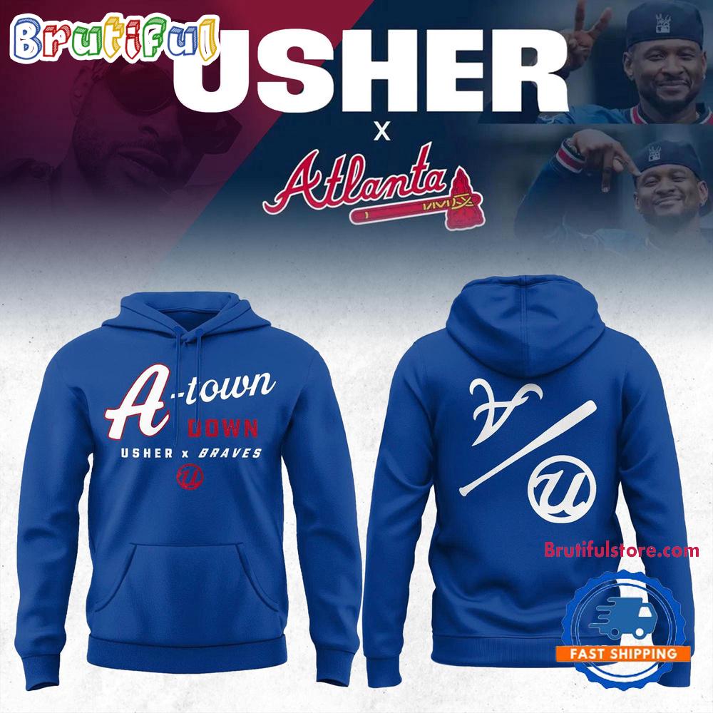 Atlanta Braves Usher 2025 MLB All-Star Game Hoodie T-Shirt
