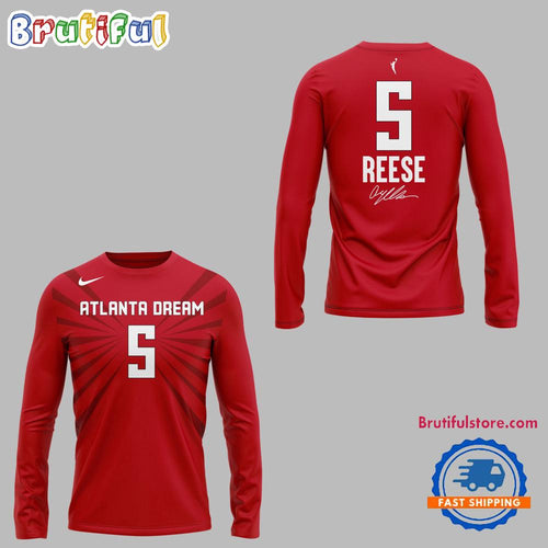 Atlanta Dream WNBA Angel Reese Limited Edition Long Sleeve Shirt