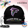 Atlanta Falcons Never Give Up Fight Cancer In All Colors Classic Cap
