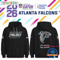 Atlanta Falcons NFL Crucial Catch 2026 Limited Edition Black Hoodie Shirt