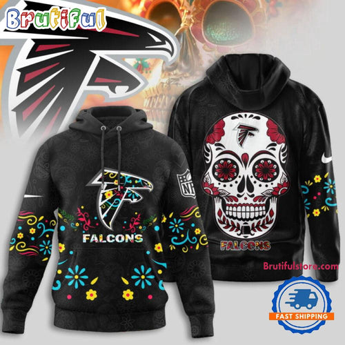Atlanta Falcons NFL Dia de los Muertos Limited Editions Hoodie Shirt