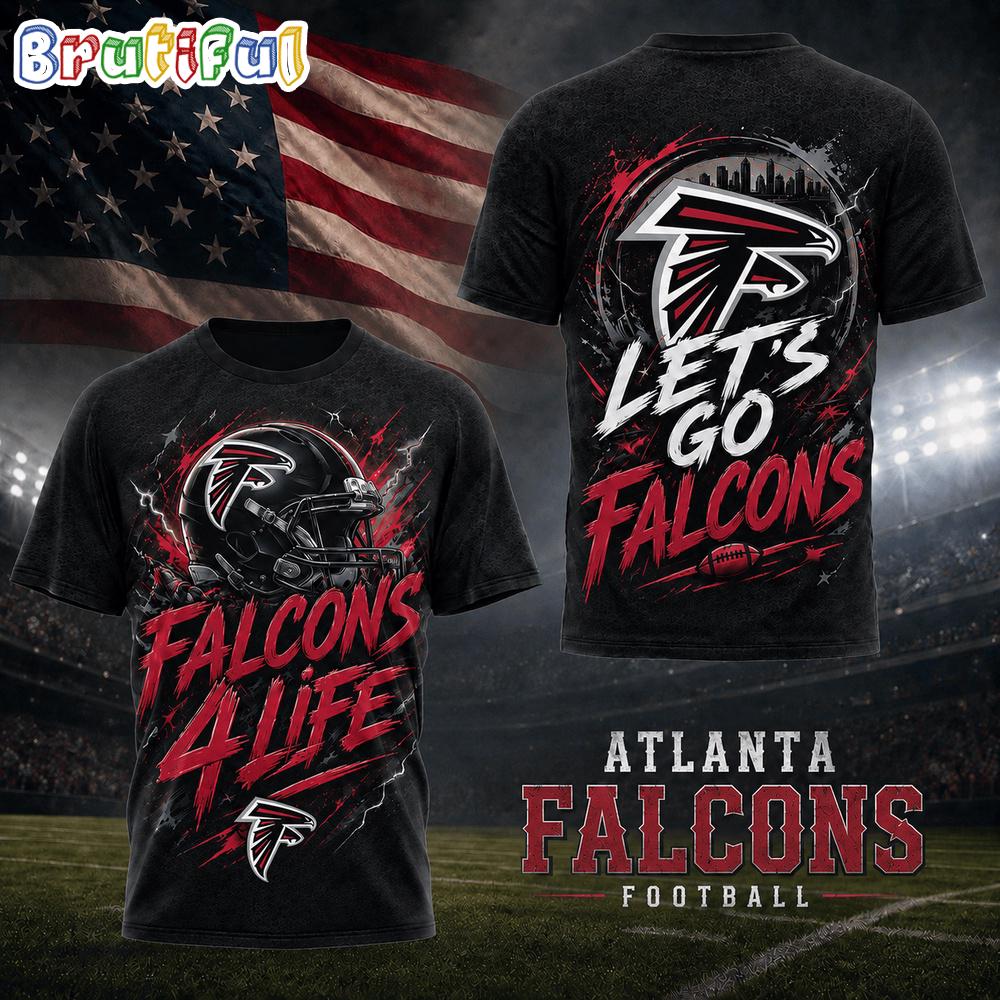 Atlanta Falcons NFL Fan For Life Limited Edition 3D Shirt