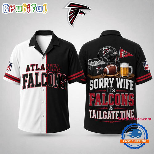 Atlanta Falcons NFL Funny Football Fan Hawaiian Shirt
