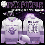 Atlanta Gladiators ”Glads Fight Cancer” 2025 Hockey Jersey