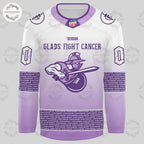 Atlanta Gladiators ”Glads Fight Cancer” 2025 Hockey Jersey