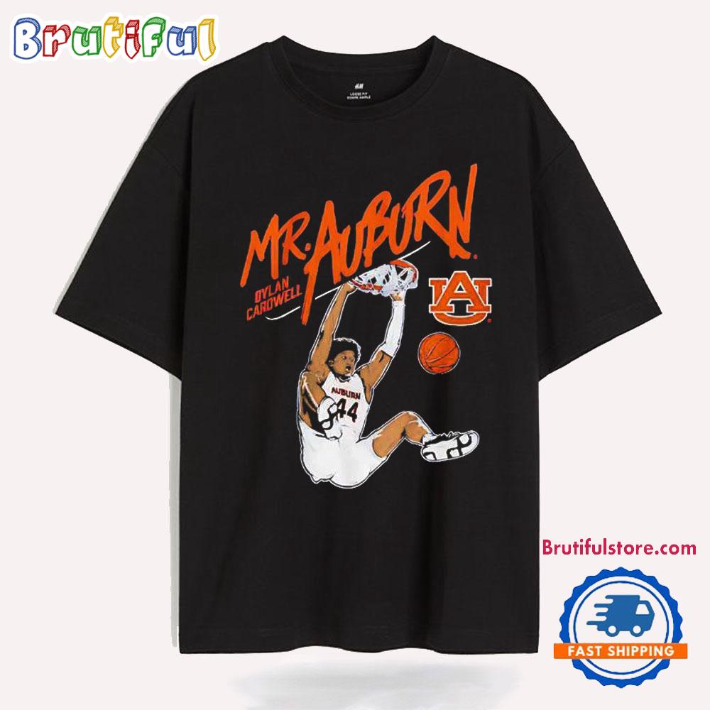 Auburn Basketball Dylan Cardwell Mr. Auburn T Shirt