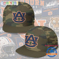 Auburn Tigers NCAA Field Ops Camo Snapback Cap