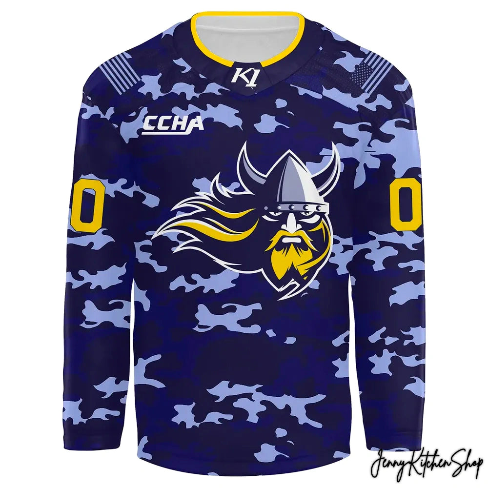 Augustana Vikings Military Appreciation Hockey Jersey