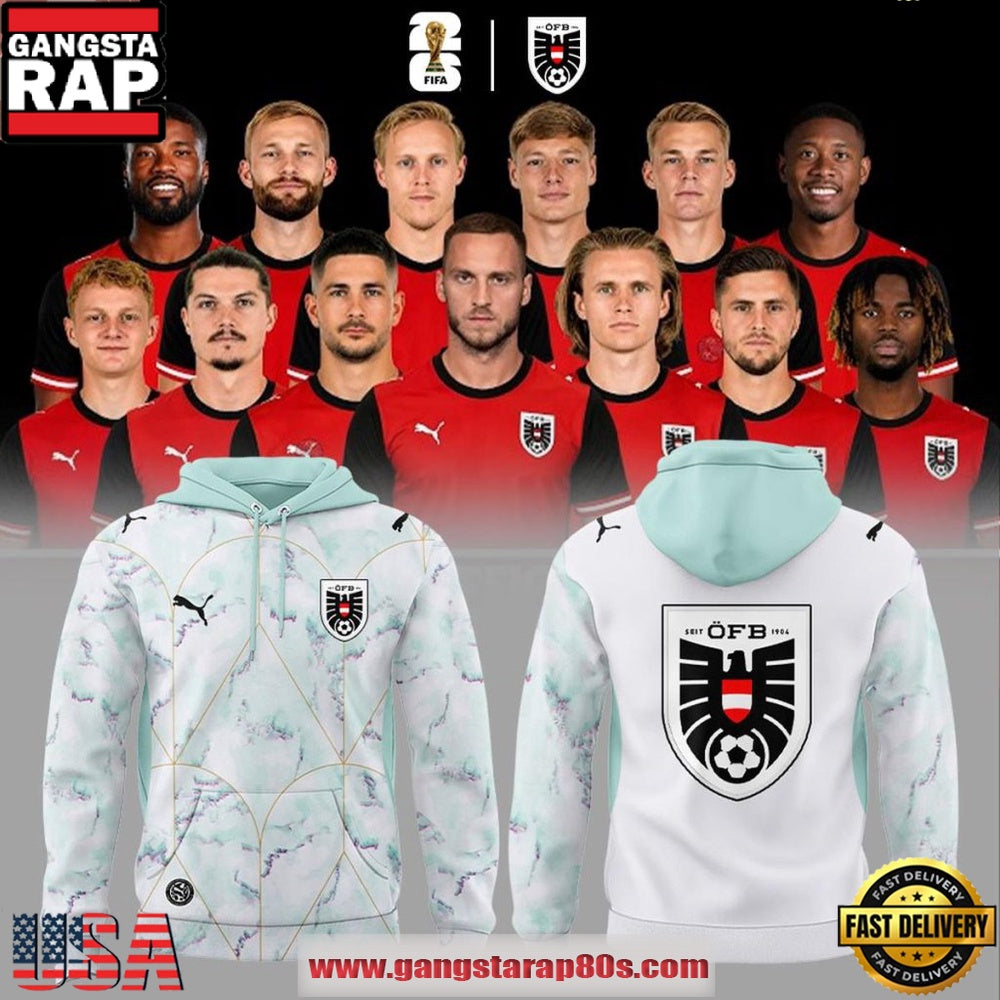 Austria National Soccer Team FIFA World Cup 2026 Hoodie Shirt
