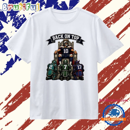 Back on Top 10 Jersey Football Player quarterback T Shirt