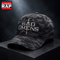 Bad Omens Dark Omen Camo Classic Cap, Trendy Music Baseball Cap