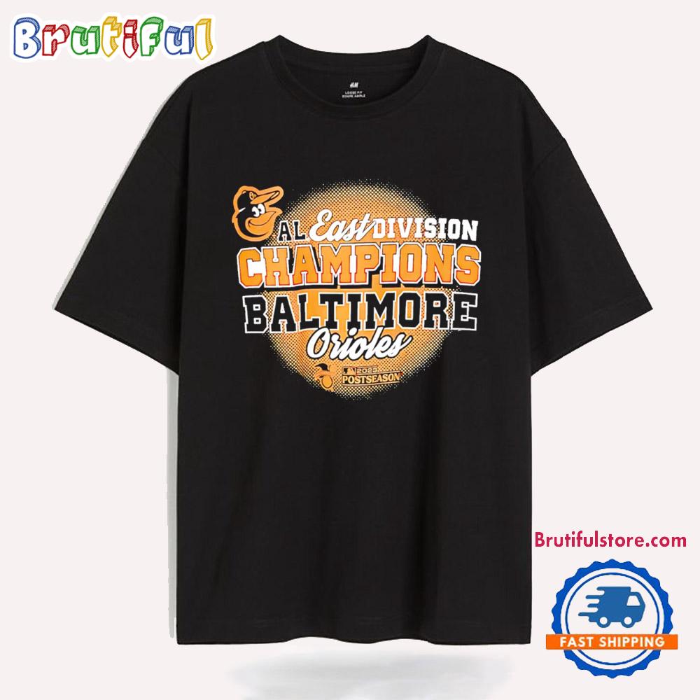 Baltimore Orioles 2023 Al East Division Champions T Shirt