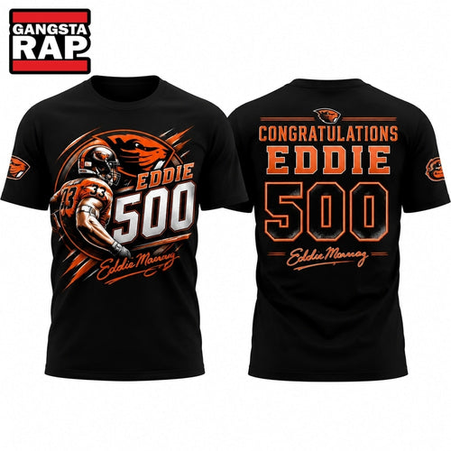 Baltimore Orioles Eddie Murray 500 Home Run Anniversary 2026 Black T Shirt