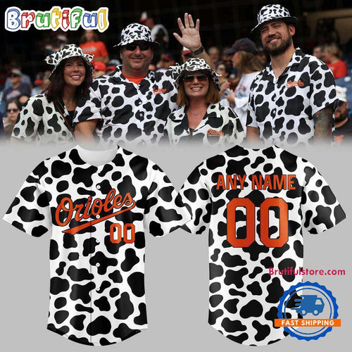 Baltimore Orioles Happy Cow Appreciation Day 2025 Baseball Jersey