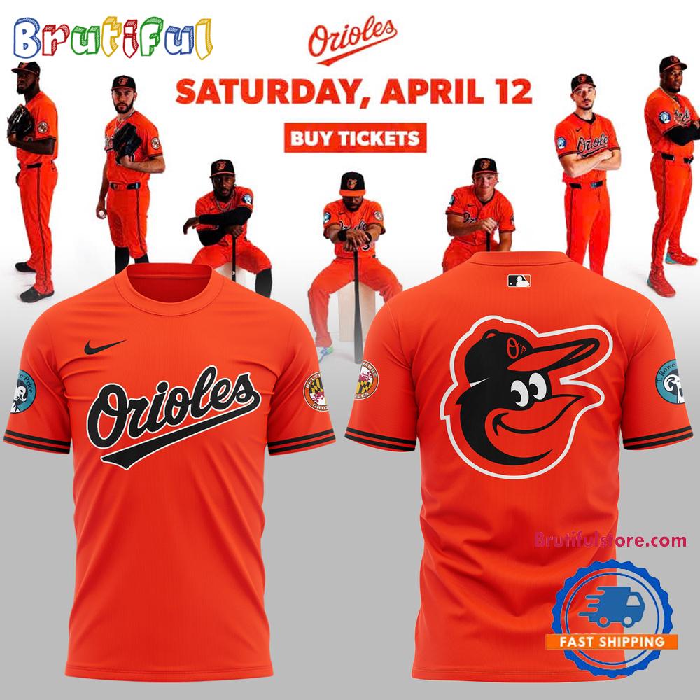 Baltimore Orioles Orange On Orange 2025 Hoodie T-Shirt
