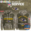 Baltimore Ravens 2025 NFL Veteran Birthday Limited Edition Hoodie Shirt