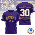 Baltimore Ravens 2026 NFL Legacy Limited Edition 3D Shirt