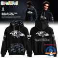 Baltimore Ravens 2026 Salute to Service Limited Edition Black Hoodie