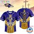 Baltimore Ravens NFL Blessed Beyond The Score Baseball Jersey