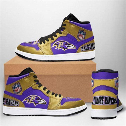 NFL Baltimore Ravens Football Air Jordan Sneaker Boots Shoes