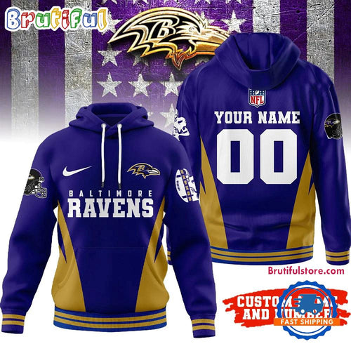 Baltimore Ravens NFL Personalized Fan Limited Edition Hoodie Shirt