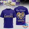 Baltimore Ravens NFL Real Women Love Football Limited Edition 3D Shirt