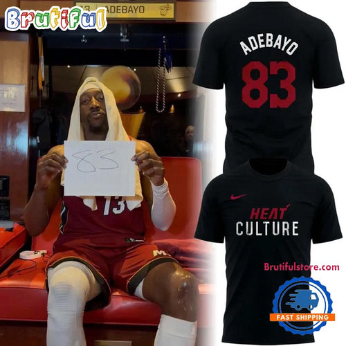 Bam Adebayo 83-Point Game Miami Heat T Shirt