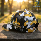 Batman Yellow Camo Personalized Baseball Cap