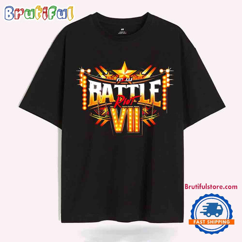 Battle Riot Vii Logo Major League Wrestling T-Shirt