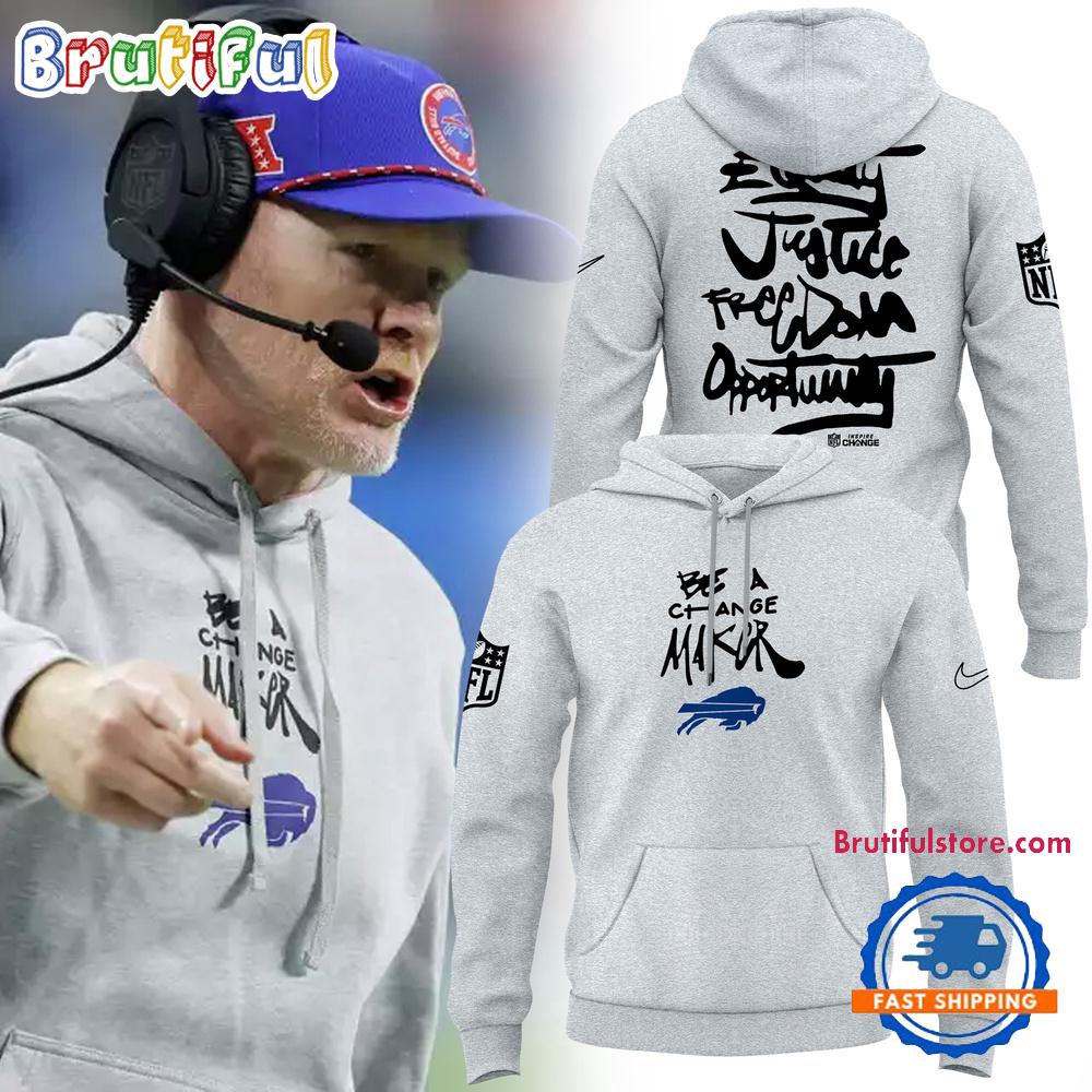 Be A Change Maker Buffalo Bills NFL 2024 Hoodie