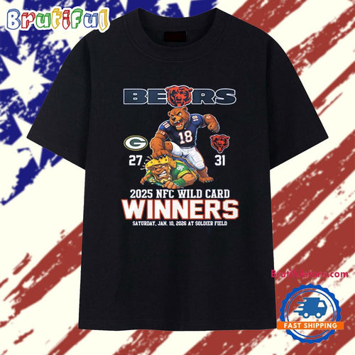 Bears 2025 NFC Wild Card Winners T Shirt