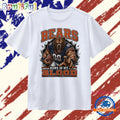 Bears Runs in My Blood Football Fan NFL T Shirt