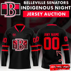 Belleville Senators Indigenous Community Night 2026 Jersey