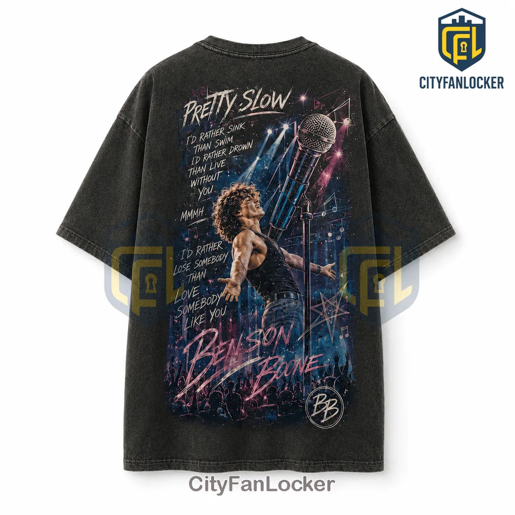 Benson Boone Pretty Slowly Vintage Washed T-Shirt