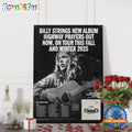 Billy Strings On Tour This Fall And Winter 2025 Wall Art Poster Canvas