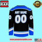Biloxi Breakers Limited Edition 2025 Black Custom Hockey Jersey