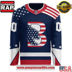 Binghamton Black Bears Military Day 2025 Custom Hockey Jersey