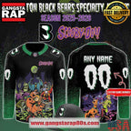Binghamton Black Bears x Scooby-Doo Night 2025 Custom Hockey Jersey