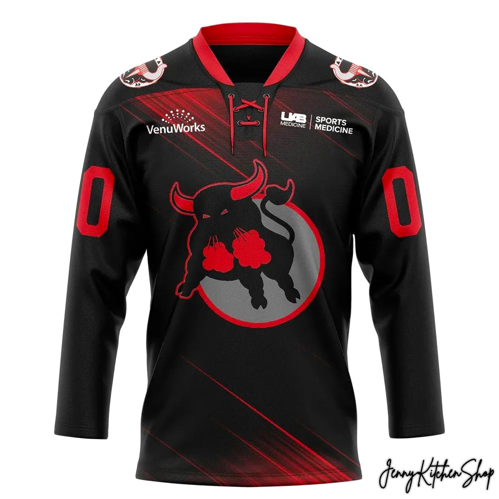 Birmingham Bulls 2026 Bulls Dark Legend Special Jersey