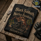 Black Sabbath x Harley-Davidson Vintage Washed T-Shirt