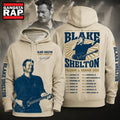 Blake Shelton Friends And Heroes 2025 Tour Hoodie T-Shirt