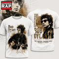 Bob Dylan Merch The Times They Are A Changin White 3D Shirt