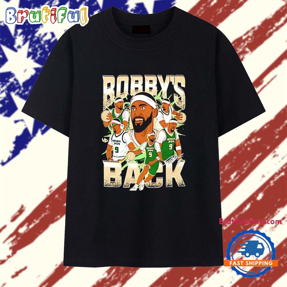 Bobby’s Back Bobby Portis Cartoon Signature T Shirt