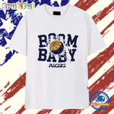 BOOM BABY Indiana Pacers Basketball 2025 Playoffs T Shirt