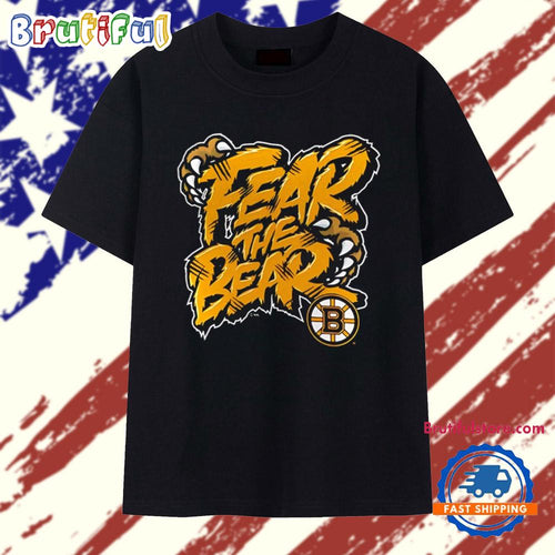 Boston Bruins Fear The Bear T Shirt