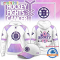 Boston Bruins Hockey Fights Cancer Limited Edition 2026 Hoodie
